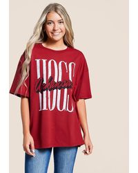 Gameday Social - Arkansas Hogs Oversized T-Shirt - Lyst