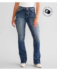 Rock Revival - Saoirse Curvy High Rise Boot Stretch Jean - Lyst