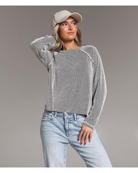 BKE - Textured Stripe Top - Lyst