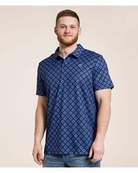 Rock & Roll Denim - Aztec Performance Stretch Polo - Lyst