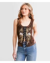 Affliction - American Customs Pasadena Tank Top - Lyst