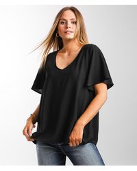 Buckle Black - Shaping & Smoothing Gauze Top - Lyst