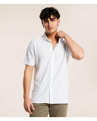 Nova Industries - Textured Knit Shirt - Lyst