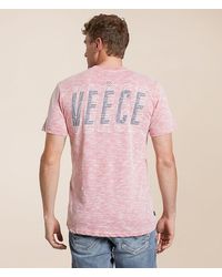 Veece - Layered Columns T-Shirt - Lyst