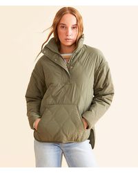 BKE - Quilted Quarter Snap Pullover - Lyst