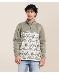 Departwest - Southwestern Quarter Zip Pullover - Lyst