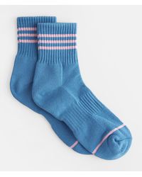 BKE - Striped Ankle Socks - Lyst