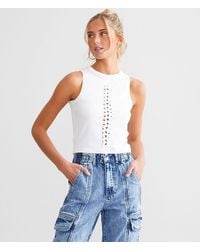 Gilded Intent - Braided Tank Top - Lyst