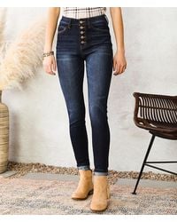 Kancan - Kan Can Kurvy High Rise Skinny Stretch Jean - Lyst