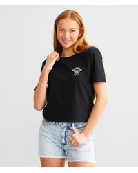 Reef - Somewhere Cropped T-shirt - Lyst
