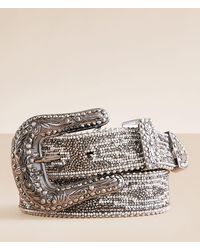 BKE - Superglitz Leather Belt - Lyst