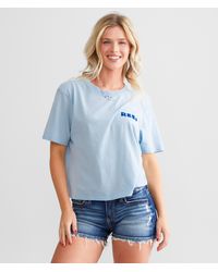 Reef - Fountains Cropped T-shirt - Lyst