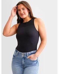 Buckle Black - Shaping & Smoothing Mesh Tank Top - Lyst