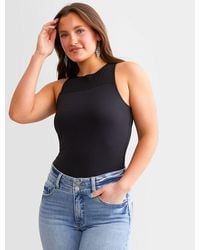 Buckle Black - Shaping & Smoothing Mesh Tank Top - Lyst
