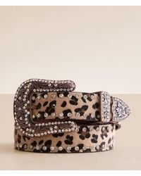 BKE - Leopard Glitz Belt - Lyst