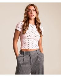 FITZ + EDDI - Polka Dot Top - Lyst