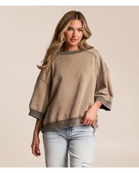 Free People - Everything Oversized Pullover - Lyst