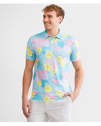 Departwest - Paradise Performance Polo - Lyst