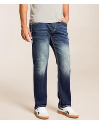 Rock Revival - Samuel Relaxed Taper Stretch Jean - Lyst