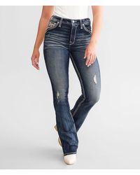 Rock Revival - Eilish Curvy High Rise Boot Stretch Jean - Lyst