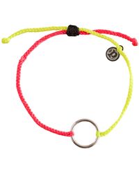 Pura Vida Neon Charm Bracelet - Multicolor