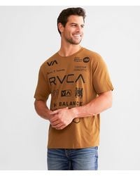 RVCA - All Brand Sport T-Shirt - Lyst