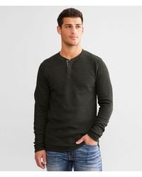 BKE - Plated Jersey Henley - Lyst