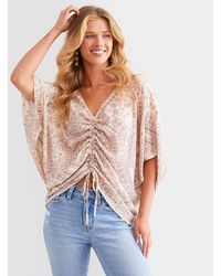 Daytrip - Cinch Tie Two Way Top - Lyst