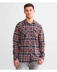 Gentry County - Plaid Athletic Shirt - Lyst