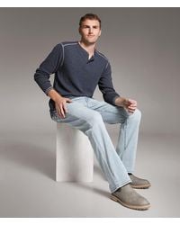 BKE - Marled Henley - Lyst