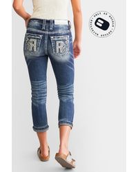 Rock Revival - Pearlie Mid-rise Stretch Capri Jean - Lyst