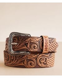 Hooey - Liberty Roper Leather Belt - Lyst