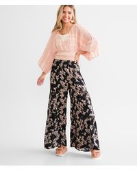 Angie - Floral Beach Pant - Lyst