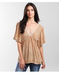 Daytrip - Double V-neck Top - Lyst