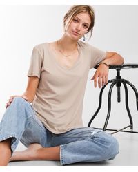 Z Supply - Kasey Modal V-neck T-shirt - Lyst