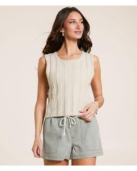 Z Supply - Calan Cropped Sweater Tank Top - Lyst