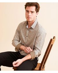 J.B. Holt - Floral Standard Performance Stretch Shirt - Lyst