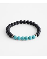 BKE - Black & Turquoise Bracelet - Lyst