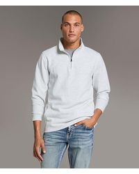 BKE - Textured Quarter Zip Pullover - Lyst