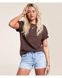 Gilded Intent - All Over Wash Oversized T-Shirt - Lyst