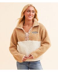 Billabong - Horizon Half Zip Sherpa Pullover - Lyst