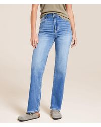 Hidden Jeans - Tracey Cropped Straight Stretch Jean - Lyst