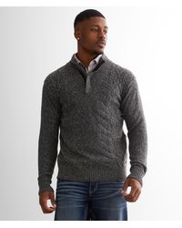 Banana Republic Rete Cable-knit Sweater in Brown for Men | Lyst