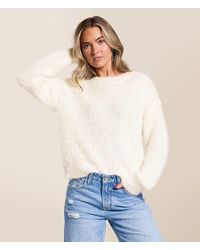 Willow & Root - Eyelash Sequin Sweater - Lyst