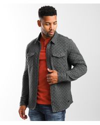 Outpost Makers - Quilted Flannel Shacket - Lyst