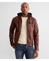 Affliction - Code Of Honor Hooded Jacket - Lyst
