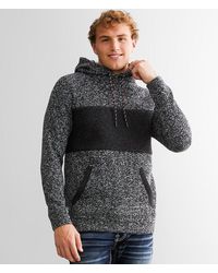 Departwest - Sweater Knit Hooded Sweatshirt - Lyst