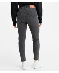 levi's wedgie skinny jeans black