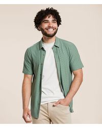 Nova Industries - Textured Knit Shirt - Lyst