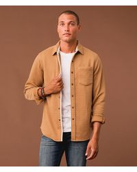 Outpost Makers - Textured Knit Standard Shirt - Lyst